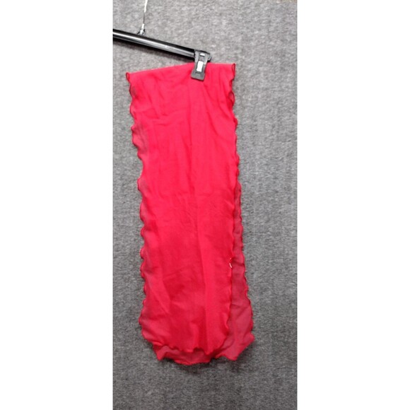 Womens Scarve Wraps Belt Sash Lot of 6 Floral Solid Tassels Hearts Metalic Sheer - Picture 9 of 12